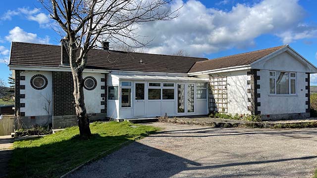 A bungalow in the South West where Whiteacre Planning provided a planning appraisal for pre-purchase advice