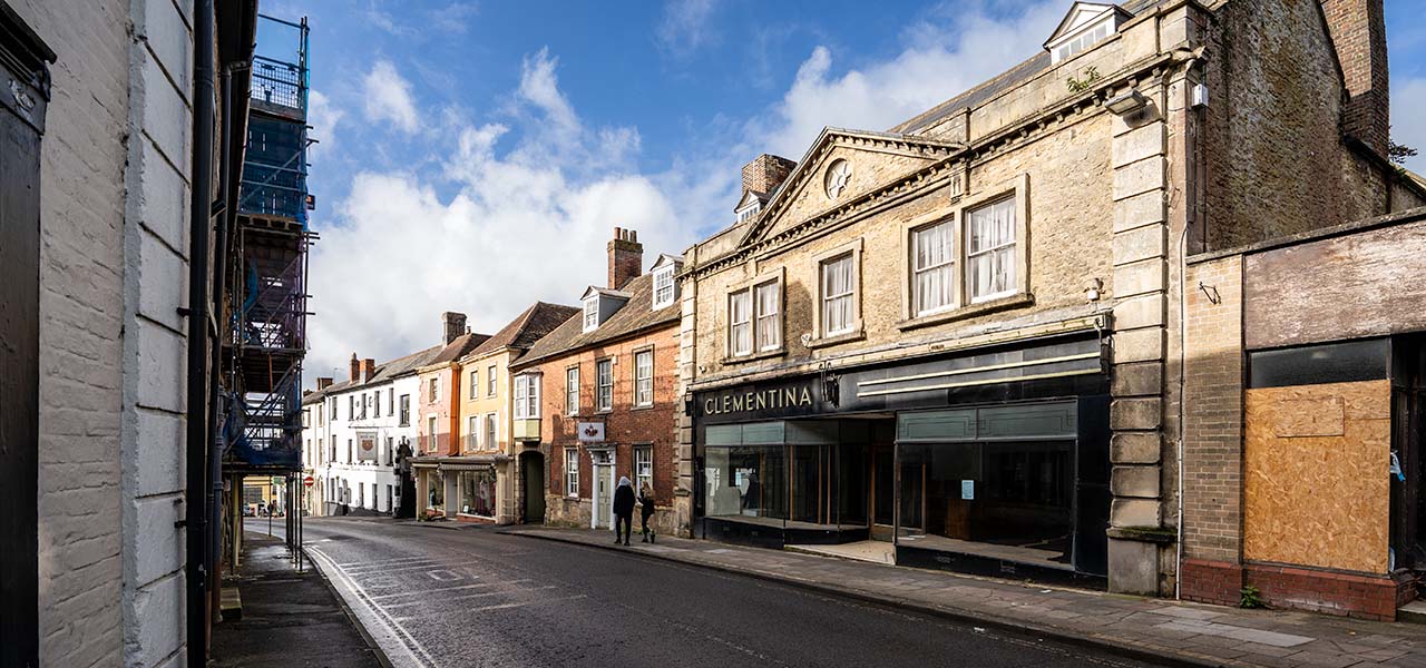 Wincanton High Street development project at Clementina's