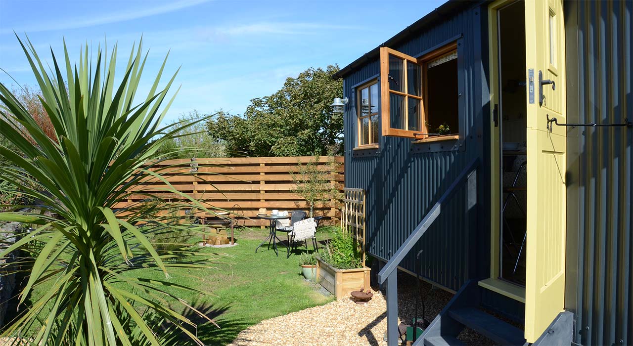 Planning permission achieved for Shepherd's hut for Airbnb in Cornwall