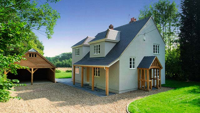 Artist impression of new home as part of planning permission application