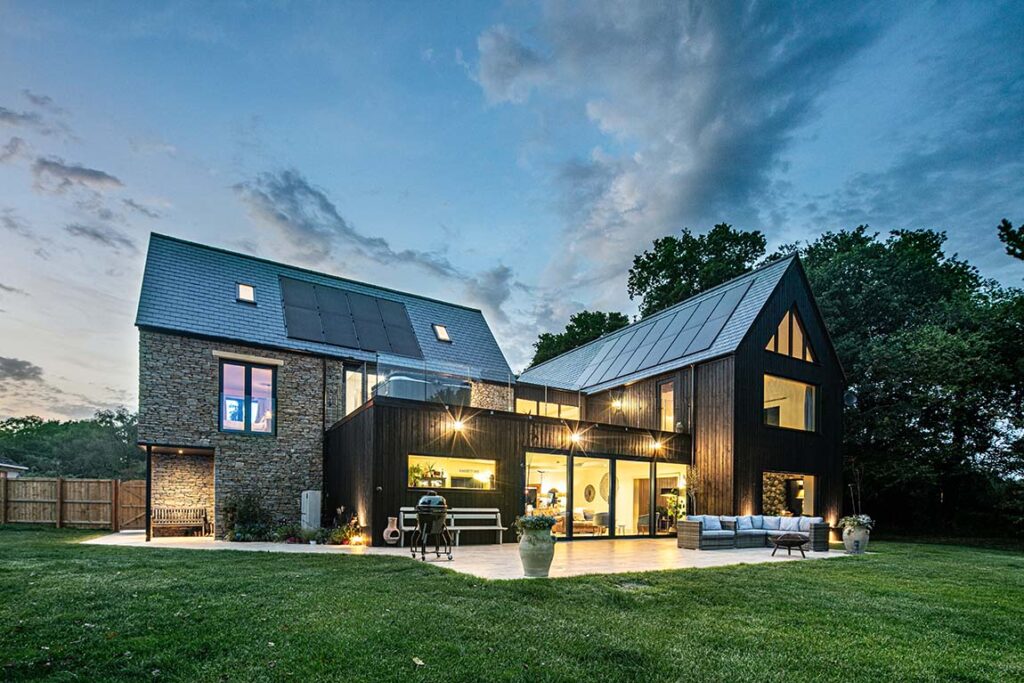 Self-build planning project results in stunning family home in Dorset