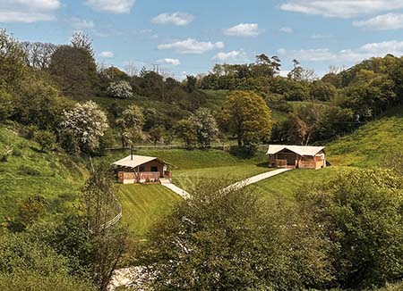 Planning application success for glamping site at Hadspen Quarry