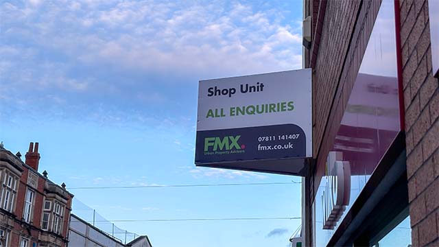 Planning applications for change of use for commercial property